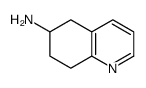 5,6,7,8-tetrahydroquinolin-6-amine结构式