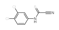 Carbonocyanidothioicamide, (3,4-dichlorophenyl)- (9CI)结构式