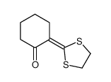 2-(1,3-Dithiolan-2-ylidene)cyclohexanone结构式