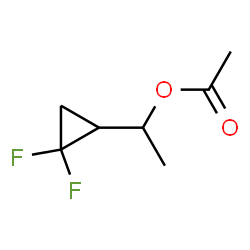 Cyclopropanemethanol, 2,2-difluoro-alpha-methyl-, acetate (9CI)结构式