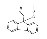 trimethyl-(9-prop-2-enylfluoren-9-yl)oxysilane结构式