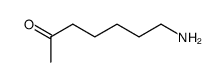 2-Heptanone, 7-amino- (9CI) structure