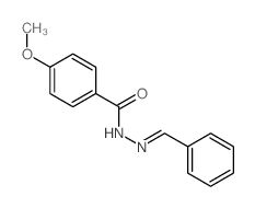 N-(benzylideneamino)-4-methoxy-benzamide picture