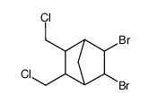 2,3-dibromo-5,6-bis(chloromethyl)bicyclo[2.2.1]heptane Structure