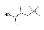 3-Methyl-4-(trimethylstannyl)-2-butanol结构式