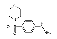 (4-morpholin-4-ylsulfonylphenyl)hydrazine Structure