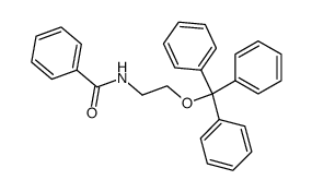 N-[(2-trityloxy)ethyl]benzamide Structure