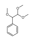 Benzene, (1,2,2-trimethoxyethyl)-结构式