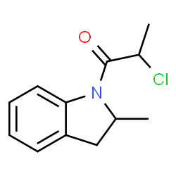 1H-Indole, 1-(2-chloro-1-oxopropyl)-2,3-dihydro-2-methyl- (9CI) picture