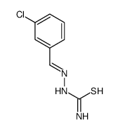 3-Chlorobenzaldehyde thiocarbamoylhydrazone structure