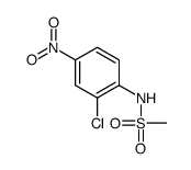 N-(2-chloro-4-nitrophenyl)methanesulfonamide Structure