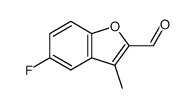3,5-DIMETHYL-BENZOFURAN-2-CARBALDEHYDE structure