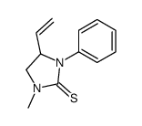 4-ethenyl-1-methyl-3-phenylimidazolidine-2-thione结构式