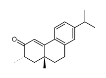 2,10a-Dimethyl-7-isopropyl-1,9,10,10a-tetrahydro-3(2H)-phenanthron结构式
