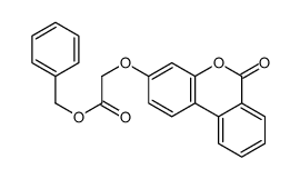 benzyl 2-(6-oxobenzo[c]chromen-3-yl)oxyacetate结构式