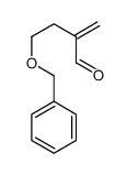 2-methylidene-4-phenylmethoxybutanal Structure