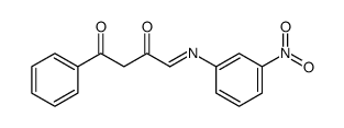 4-(3-nitrophenyl)imino-1-phenylbutane-1,3-dione结构式