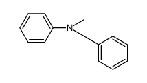 2-methyl-1,2-diphenylaziridine结构式
