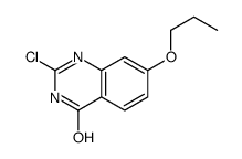 2-chloro-7-propoxy-1H-quinazolin-4-one结构式