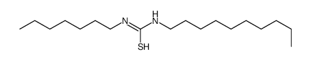 1-decyl-3-heptylthiourea Structure