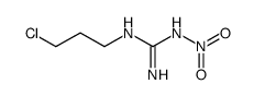 Guanidine,N-(3-chloropropyl)-N'-nitro- Structure