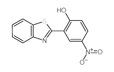 (6Z)-6-(3H-benzothiazol-2-ylidene)-4-nitro-cyclohexa-2,4-dien-1-one结构式