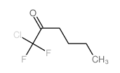 2-Hexanone,1-chloro-1,1-difluoro-结构式