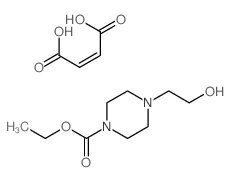 but-2-enedioic acid; ethyl 4-(2-hydroxyethyl)piperazine-1-carboxylate picture
