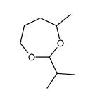 4-methyl-2-propan-2-yl-1,3-dioxepane Structure