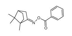 bornan-2-one-(O-benzoyl oxime ) Structure
