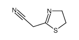 2-(4,5-dihydro-1,3-thiazol-2-yl)acetonitrile Structure