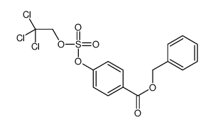 benzyl 4-(2,2,2-trichloroethoxysulfonyloxy)benzoate Structure