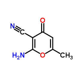 2-AMINO-6-METHYL-4-OXO-4H-PYRAN-3-CARBONITRILE picture