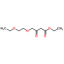 4-(2-ETHOXY-ETHOXY)-3-OXO-BUTYRIC ACID ETHYL ESTER Structure