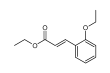 ethyl (E)-3-(2-ethoxyphenyl)propionate Structure