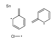 dibenzyl(chloromethyl)stannane结构式