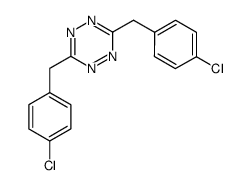 3,6-bis(4-chlorobenzyl)-1,2,4,5-tetrazine结构式