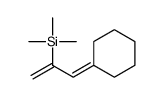 3-cyclohexylideneprop-1-en-2-yl(trimethyl)silane结构式