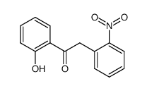 1-(2-hydroxyphenyl)-2-(2-nitrophenyl)ethanone结构式