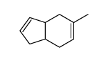 3a,4,7,7a-Tetrahydro-5-methyl-1H-indene Structure