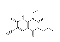 2,4,7-trioxo-1,3-dipropyl-1,2,3,4,7,8-hexahydropyrido[2,3-d]pyrimidine-6-carbonitrile结构式