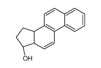 (13S,14R)-14,15,16,17-tetrahydro-13H-cyclopenta[a]phenanthren-17-ol结构式