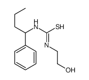 1-(2-hydroxyethyl)-3-(1-phenylbutyl)thiourea Structure