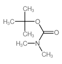 Carbamic acid,N,N-dimethyl-, 1,1-dimethylethyl ester结构式