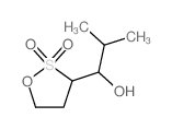 1,2-Oxathiolane-3-methanol,a-(1-methylethyl)-, 2,2-dioxide Structure