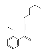 1-(2-methoxyphenyl)oct-2-yn-1-one结构式