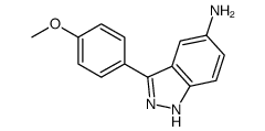 3-(4-METHOXYPHENYL)-1H-INDOL-5-AMINE结构式