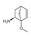 1-methoxy-5-norbornen-2endo-amine结构式