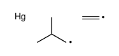 ethenyl(2-methylpropyl)mercury Structure