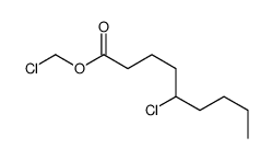 chloromethyl 5-chlorononanoate Structure